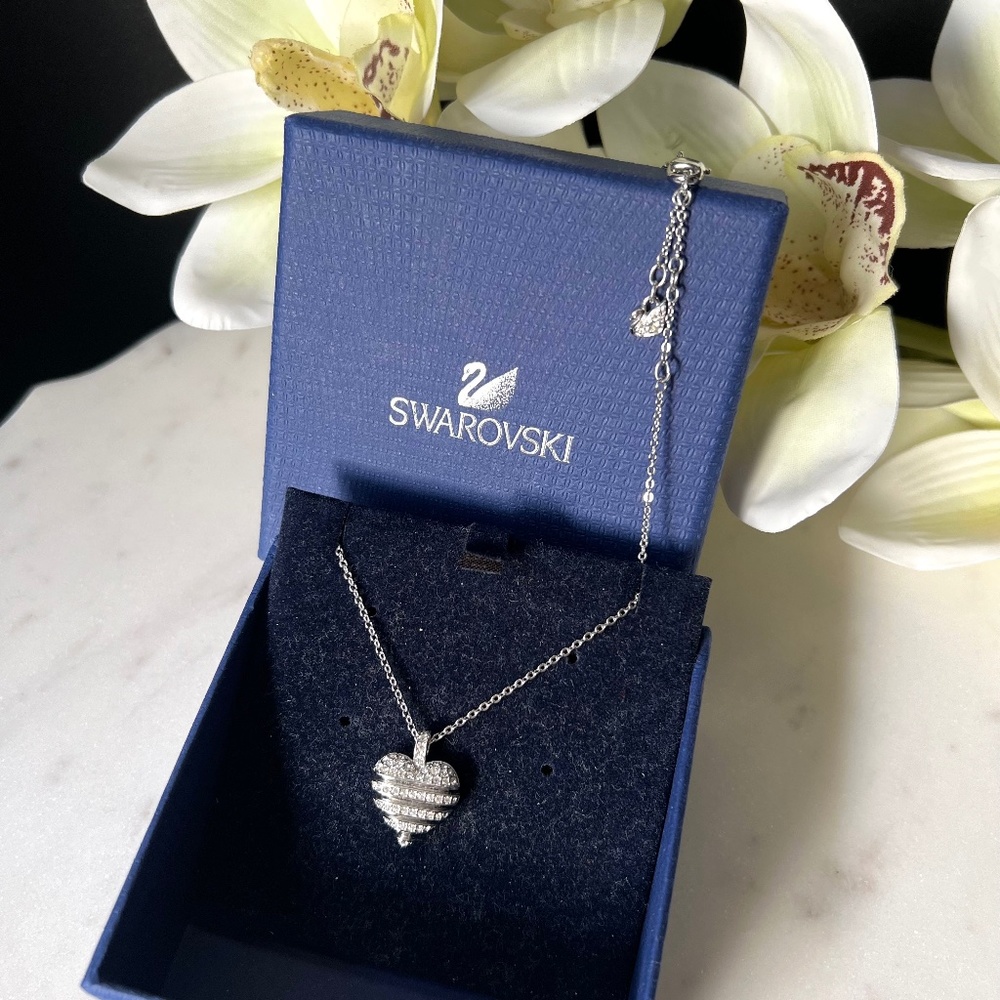 Swarovski | Crystal Heart Pendant Necklace